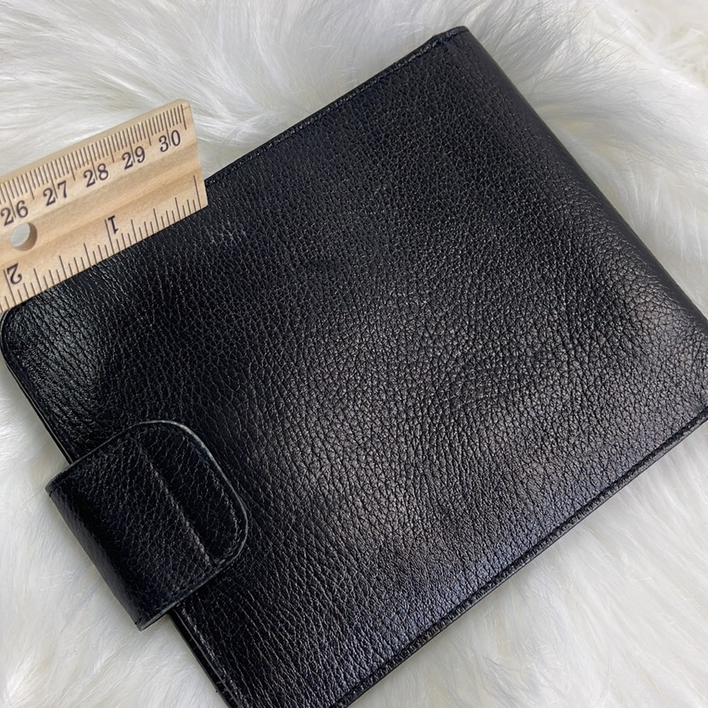 Giorgio Armani vintage wallet unisex black - Picture 3 of 11